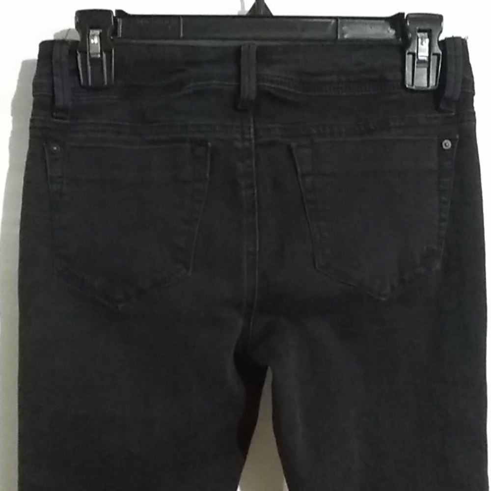 Indigo Rein Side Lace-Up Jeans Size 5/26 - Picture 6 of 8